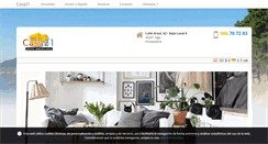 Desktop Screenshot of casa21.es